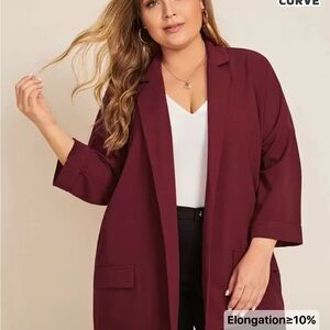 3/$10 Women's Burgundy Blazer